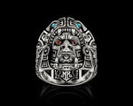 Handcrafted Carved Ring