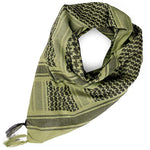 Military Tactical Desert Head Neck Scarf Arab Wrap with Tassel
