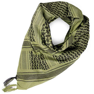 Military Tactical Desert Head Neck Scarf Arab Wrap with Tassel